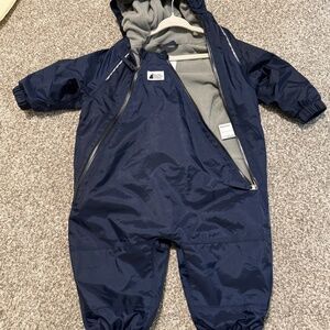 MEC Cozy Newt Suit – Infant 6 Months | Navy Blue| All-Weather Snowsuit